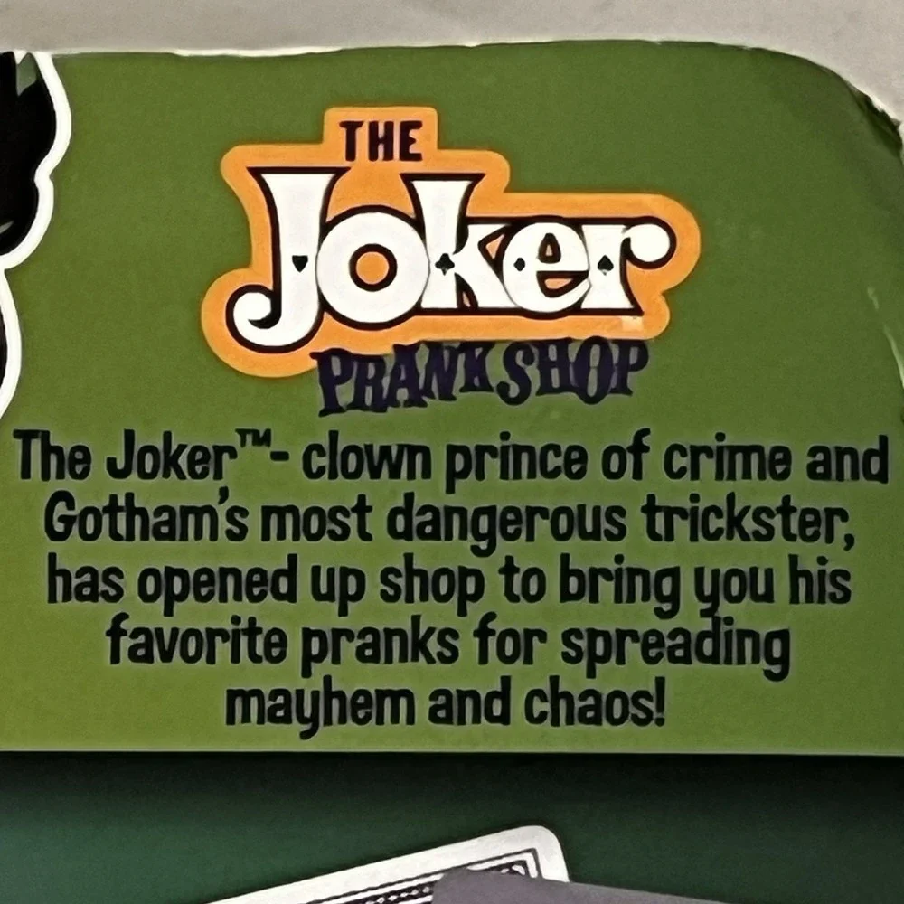 DC Joker Prank‎ Shop BANG Fake Out Blaster Crazy String Water Gun NIP